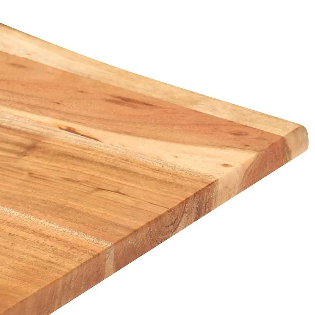 Bar Table Live Edge Solid Acacia Wood 60x60x110cm Kitchen Dining Furniture