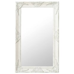 You’ll Love This Ornate White Baroque Style Wall Mirror