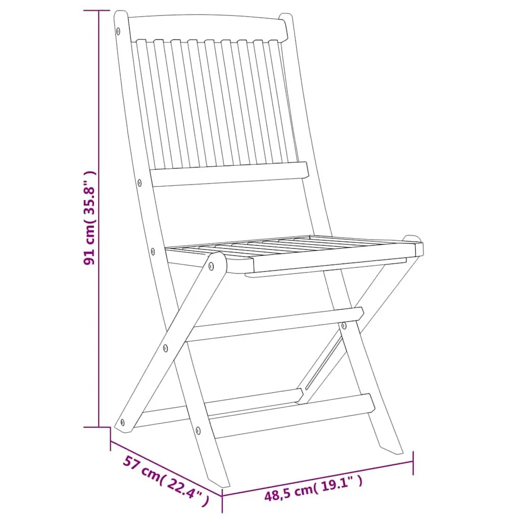 5 Piece Garden Dining Set
