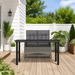Friendly Garden Dining Set 2 Piece with Cushions