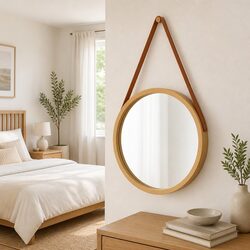 Create a Beautiful Space with a 50cm Round Mirror