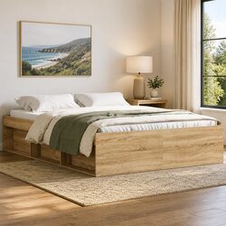 Friendly Bed Frame with Storage for Your Comfort