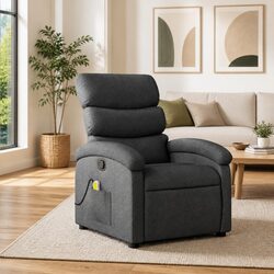 Your New Favorite Dark Grey Massage Recliner Chair