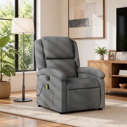 Your New Favourite Grey Massage Recliner Chair