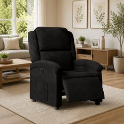 Your New Favorite Electric Recliner Chair in Black Fabric