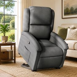 Your New Favorite Recliner Chair in Dark Grey