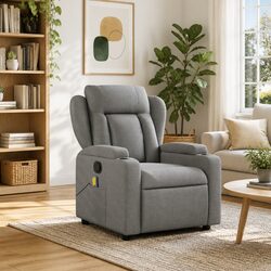 Your New Favorite Grey Massage Recliner Chair Awaits