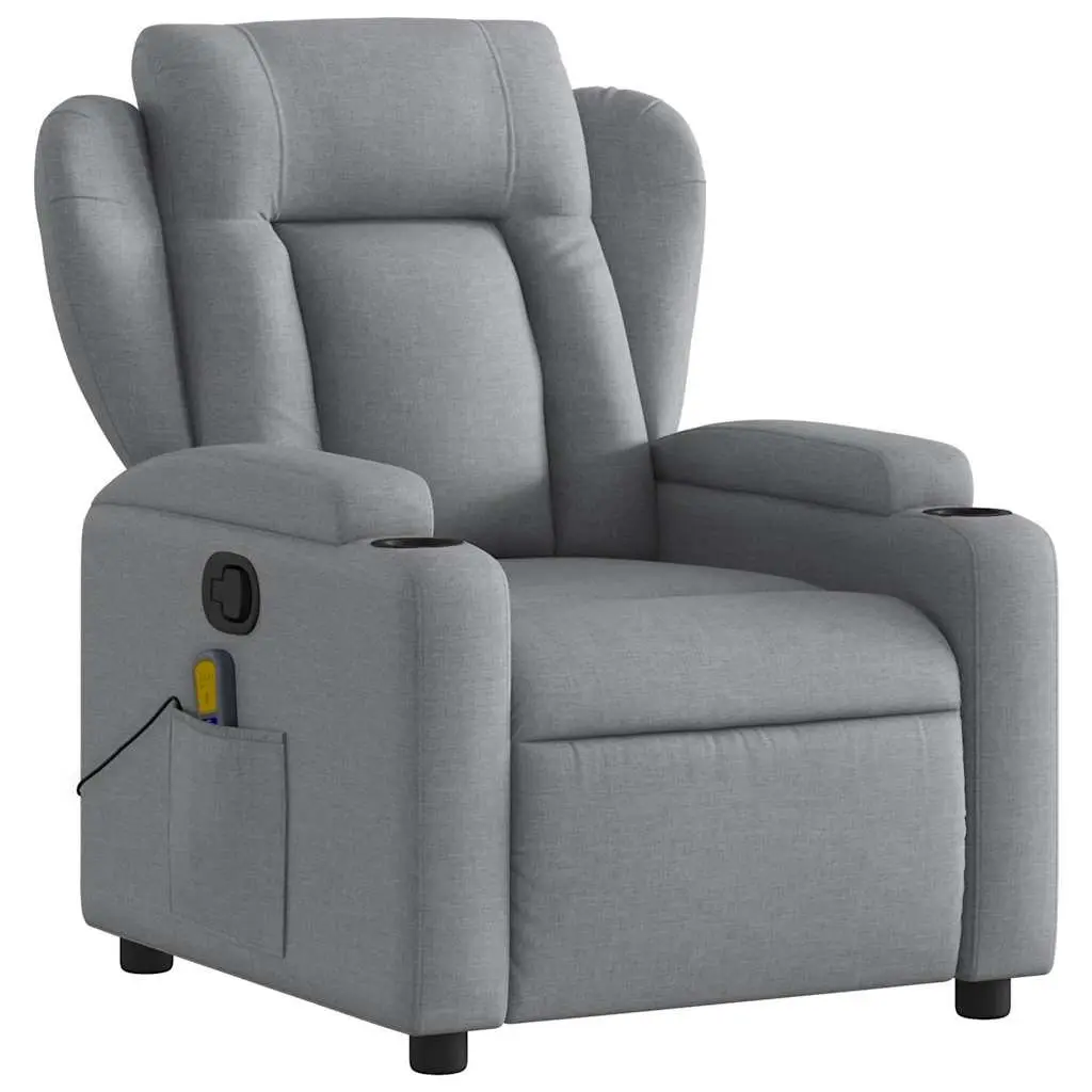 Grey Massage Recliner Chair