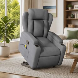 Your New Grey Massage Recliner Awaits You