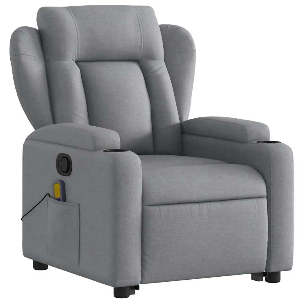 Grey Massage Recliner
