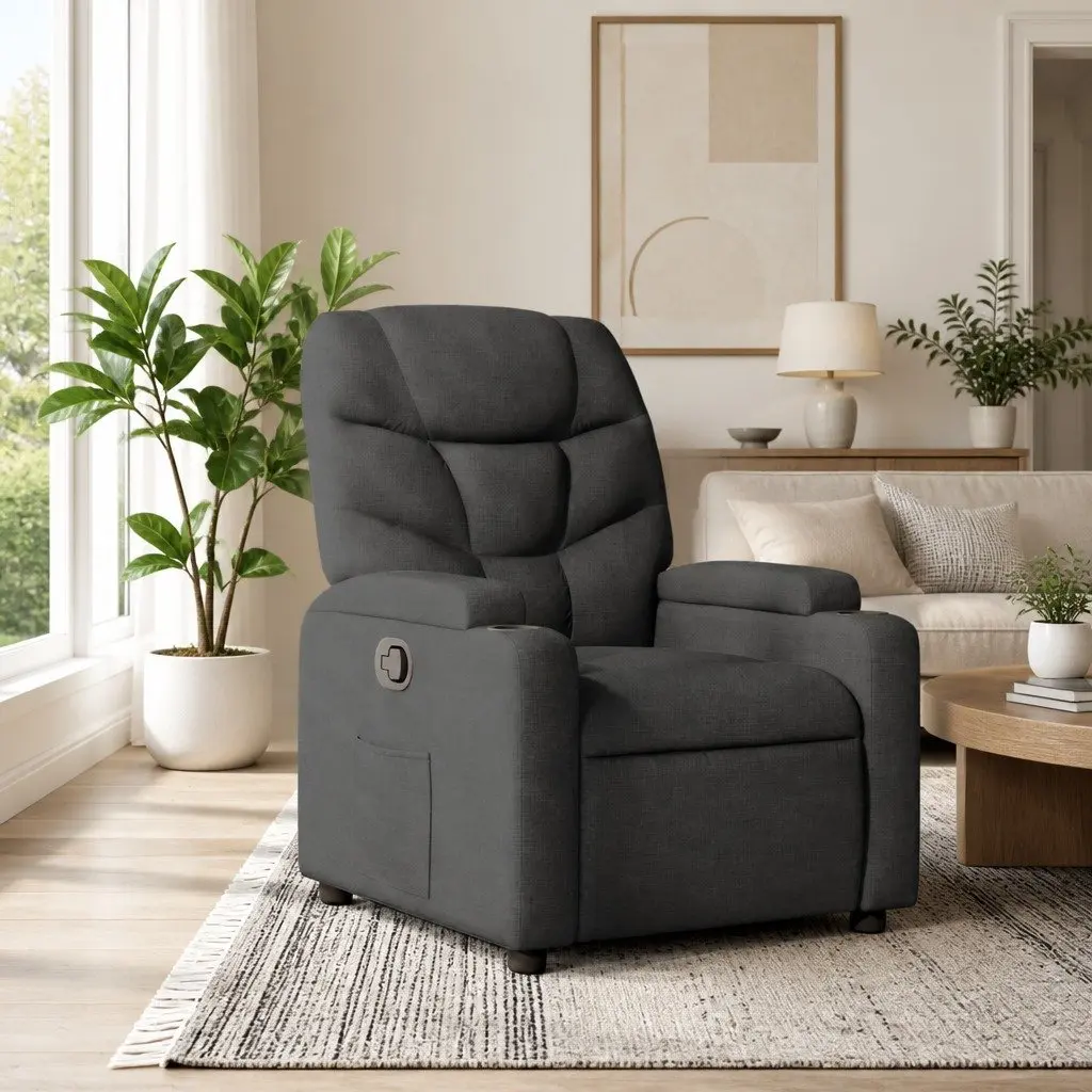 Grey Recliner Chair