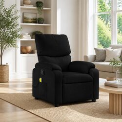 Your Friendly Black Fabric Massage Recliner Chair Experience