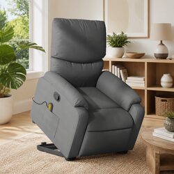 Enjoy Comfort with Our Grey Recliner Chair