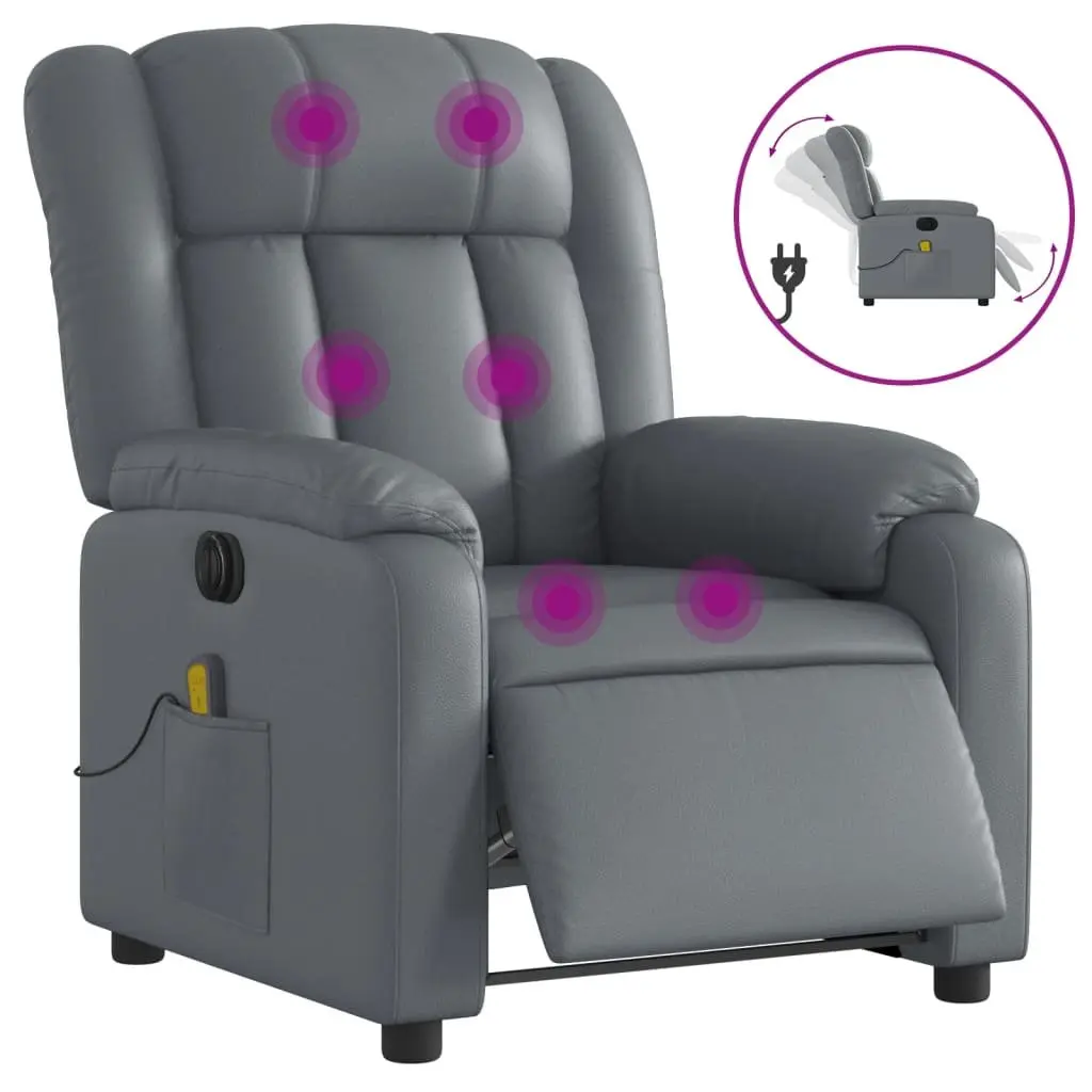 Grey Recliner Chair