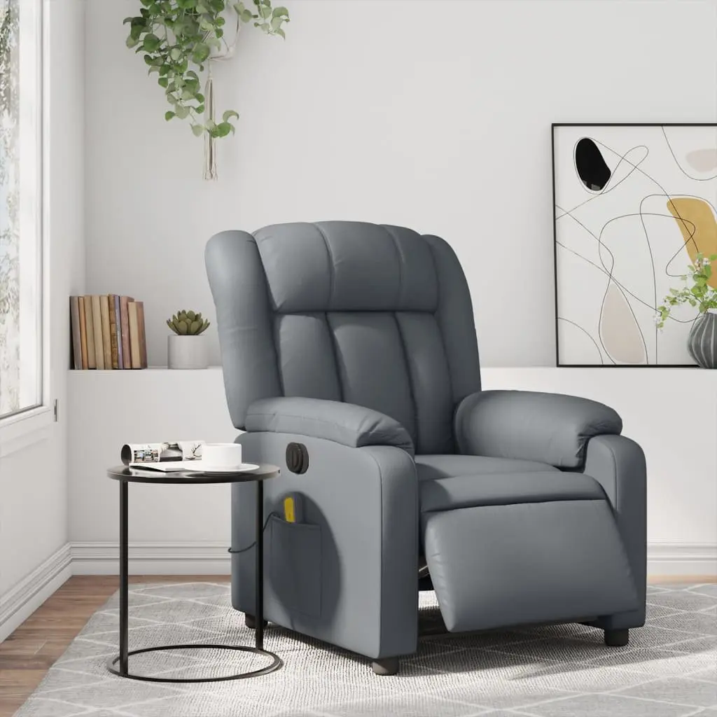 Grey Recliner Chair