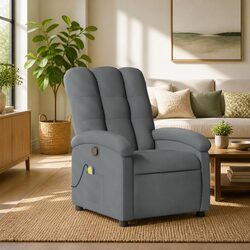 Your New Favourite Grey Recliner Chair with Massage