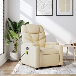 Your Perfect Relaxation Spot: Cream Massage Recliner Chair