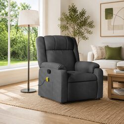 Your New Favorite Dark Grey Massage Recliner Chair