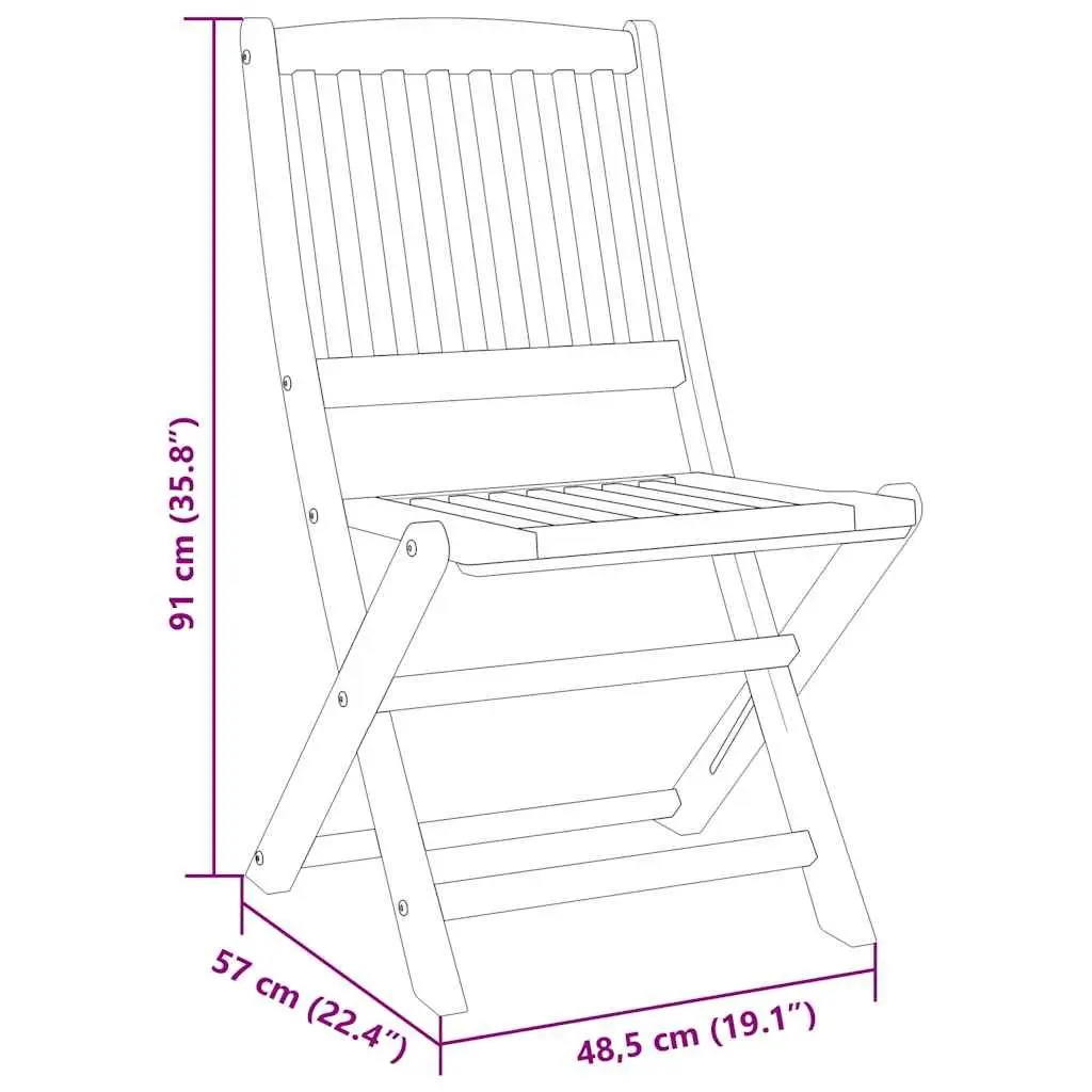 Folding Garden Dining Set