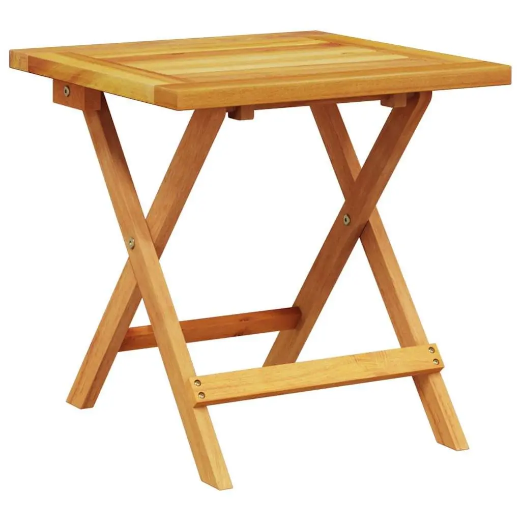 Sun Loungers Set Solid Wood Acacia Reclining 2 pcs with Pull Out Table
