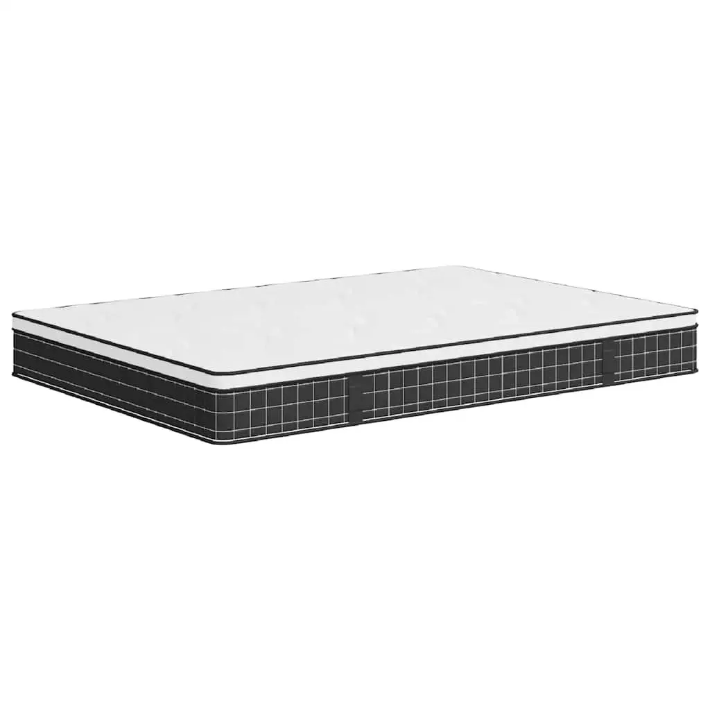 Bonnell Spring Mattress Medium Firmness Double Size 137x190 cm Removable Cover