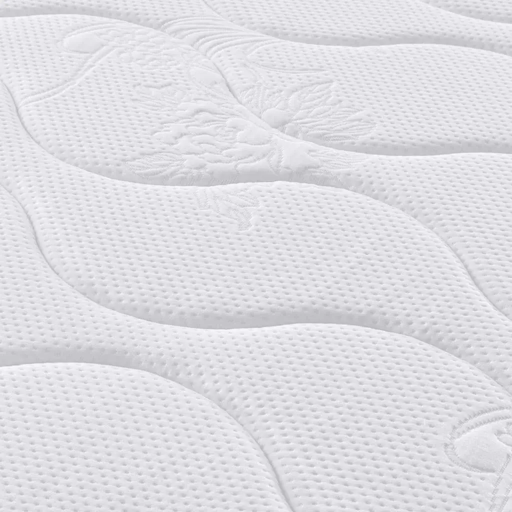 Bonnell Spring Mattress Medium Firm Support Bedroom Sleeping 183x203cm White