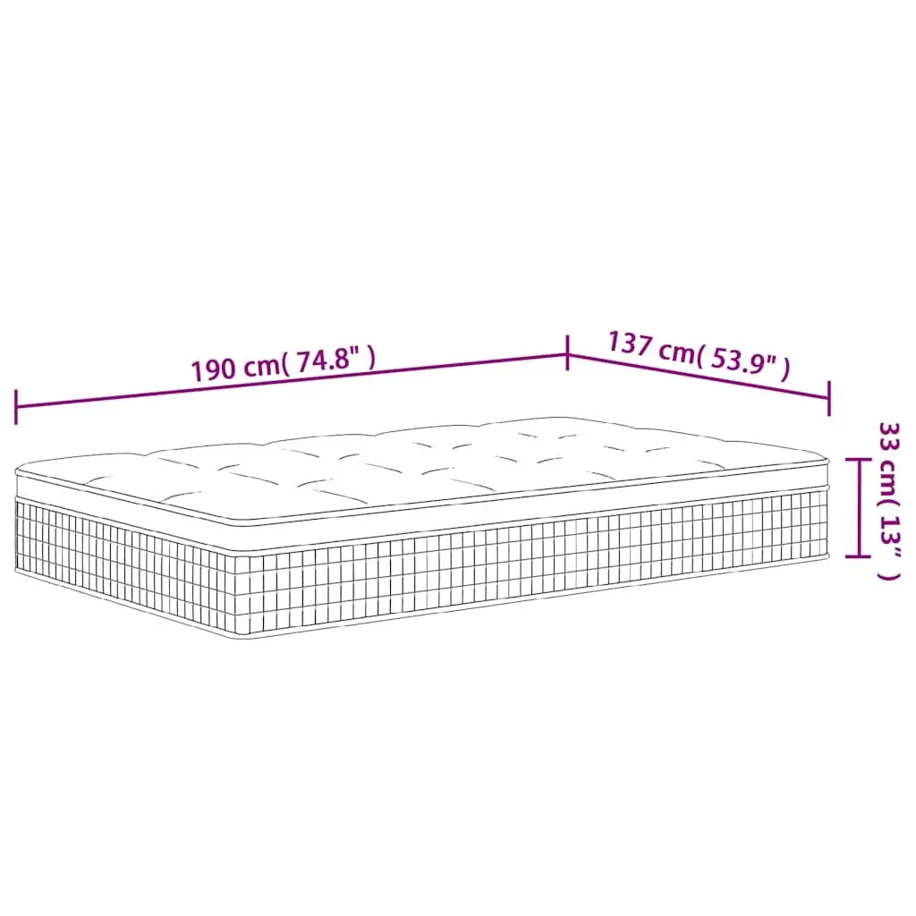 Double Pocket Spring Mattress