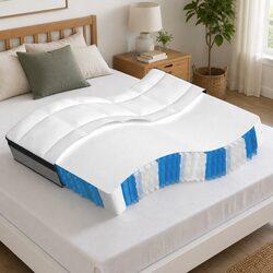 Comfortable Pocket Spring Mattress for Your Queen Bed 152x203cm