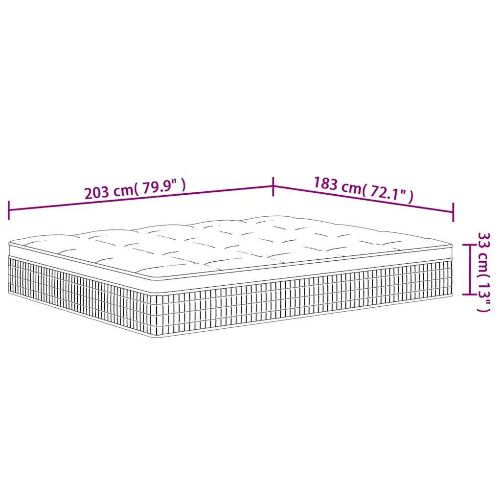 King Size Pocket Spring Mattress