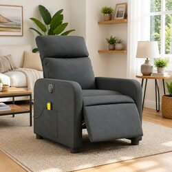 Your New Favorite Grey Electric Massage Recliner Chair