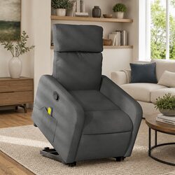 Your New Grey Fabric Electric Massage Recliner Chair