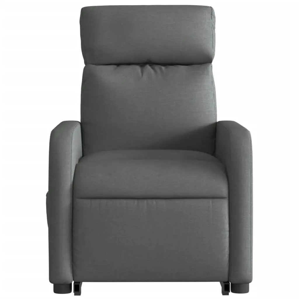 Grey Fabric Electric Massage Recliner Chair