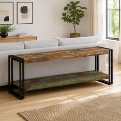 Your New TV Cabinet 120x30x40 cm in Reclaimed Wood