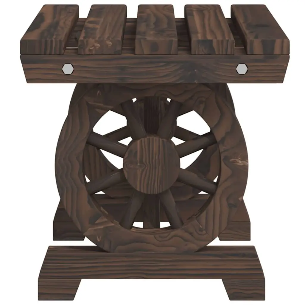 3 Piece Adirondack Garden Lounge Set Solid Fir Wood Brown