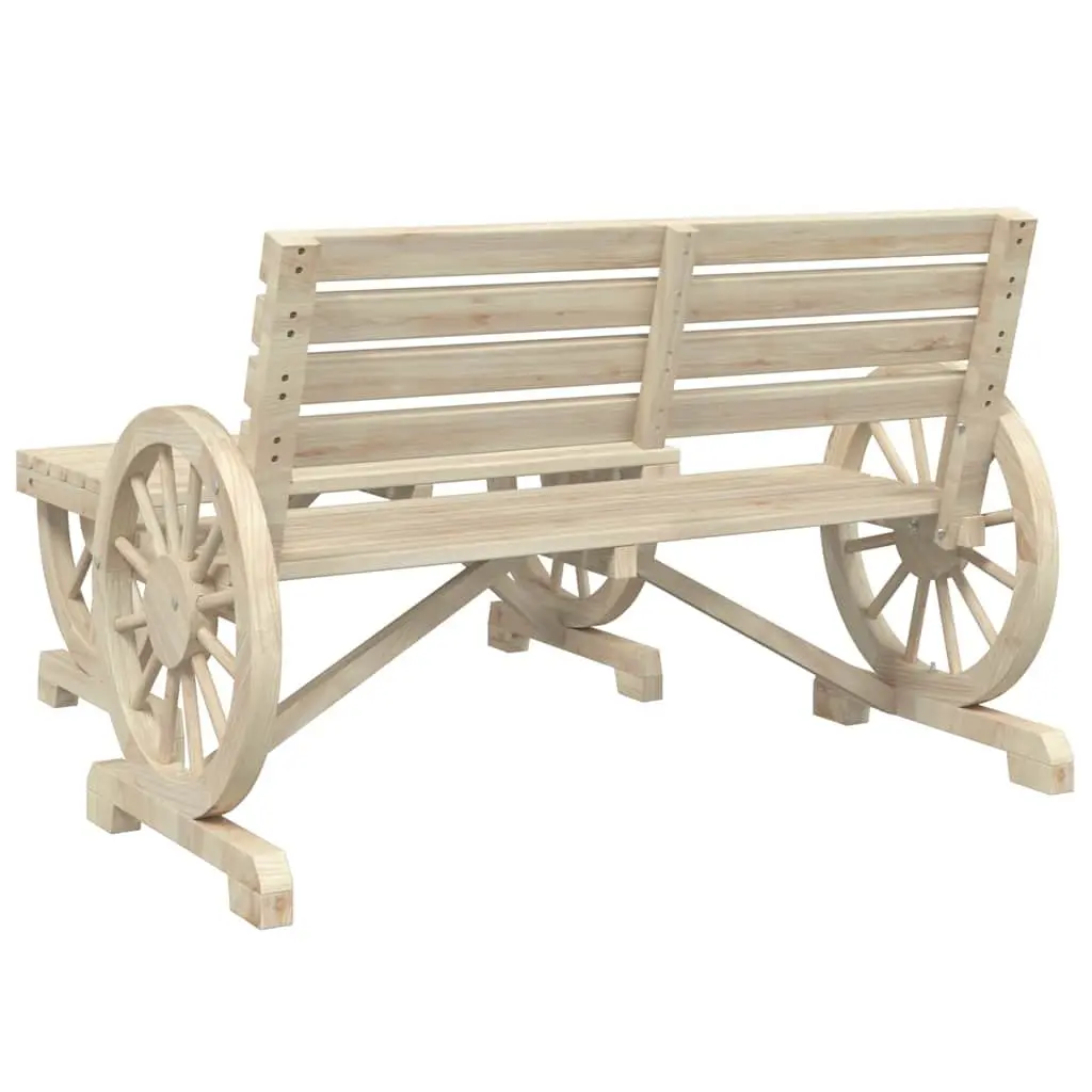 4 Piece Adirondack Style Garden Lounge Set Brown Wooden Chair