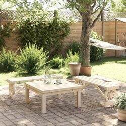 Friendly Garden Benches for Your Outdoor Enjoyment - 2 Pack