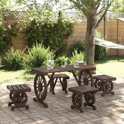 Enjoy Outdoor Meals with This 5-Piece Dining Set