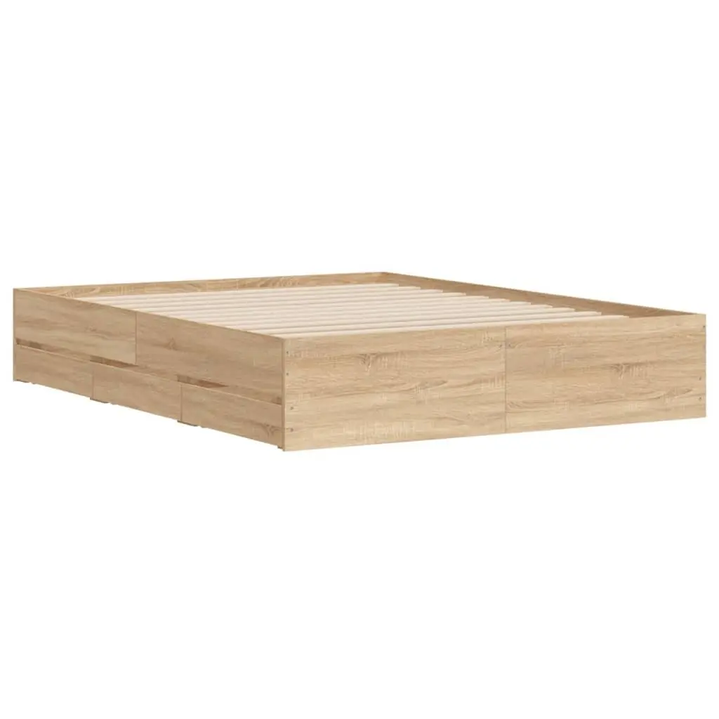 Bed Frame with Drawers for Easy Storage