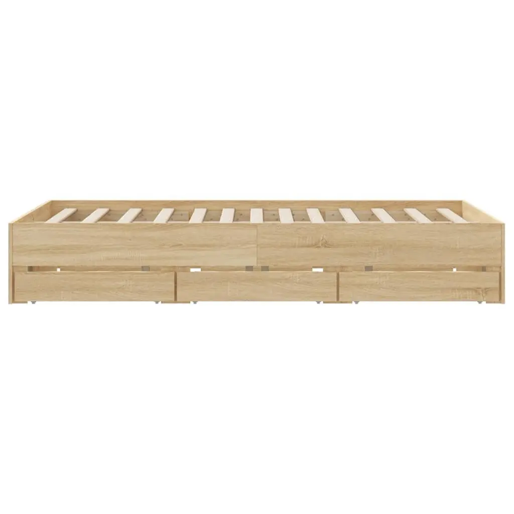 Bed Frame with Drawers for Easy Storage