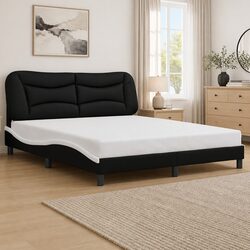 Friendly Queen Bed Frame with Comfortable Headboard