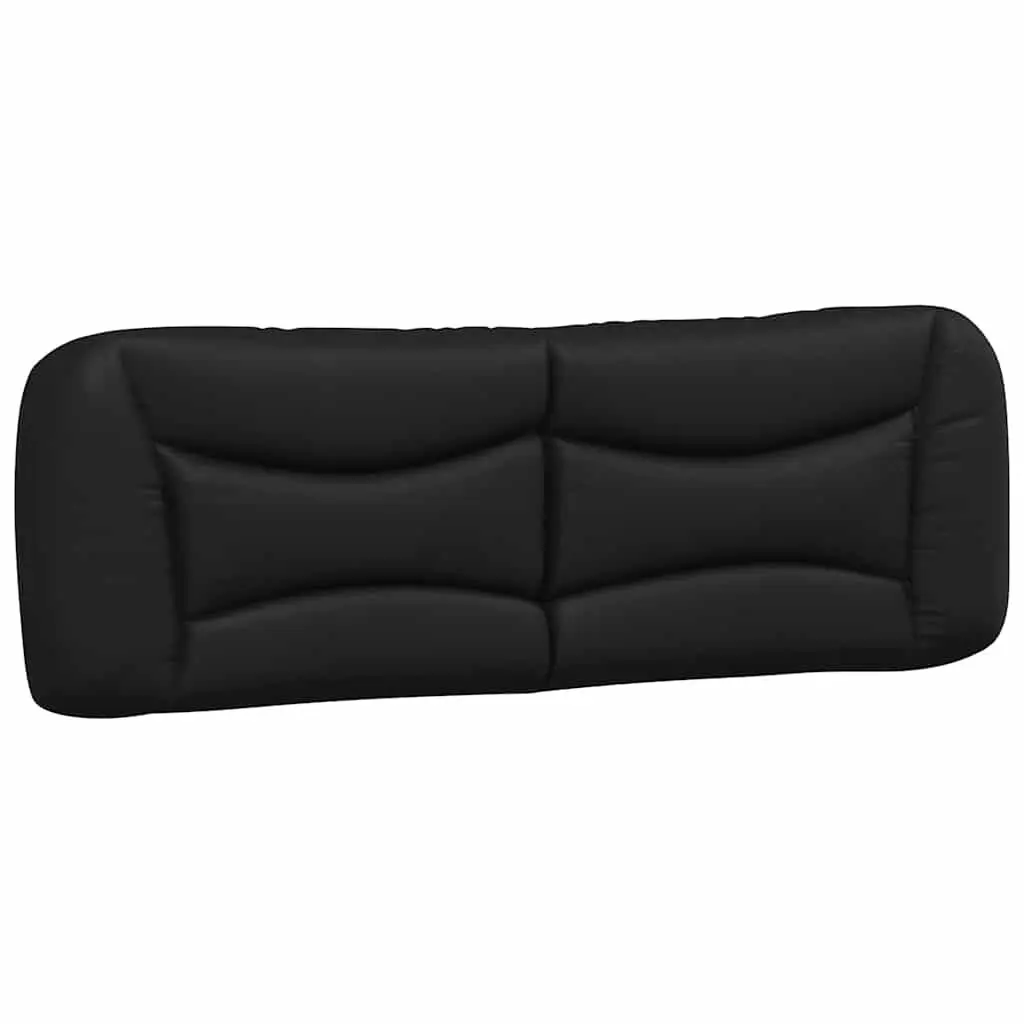 Queen Bed Frame Black White Faux Leather Headboard Bedroom Furniture 152x203cm