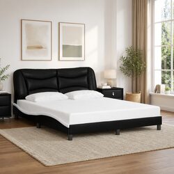 Your Perfect Queen Bed Frame with Comfortable Headboard