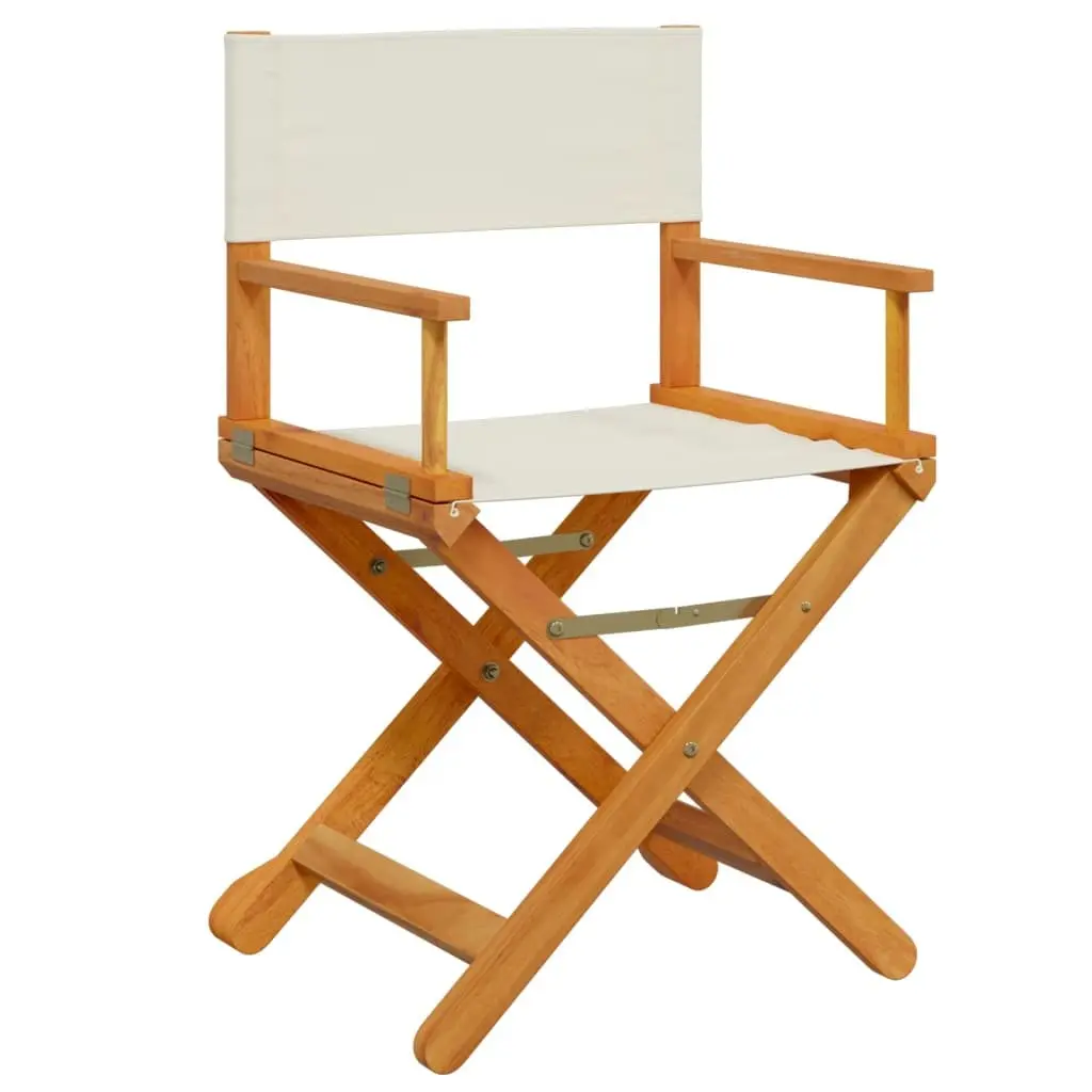 Folding Garden Chairs Set of 4 Outdoor Seating Camping Lounge Chair Cream