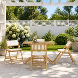 Friendly Folding Bistro Chairs for Outdoor Gatherings