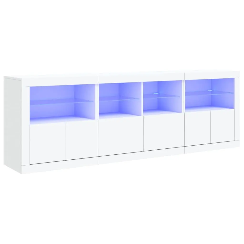 Sideboard with RGB LED Lights