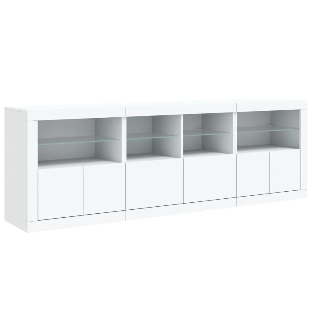 Sideboard with RGB LED Lights