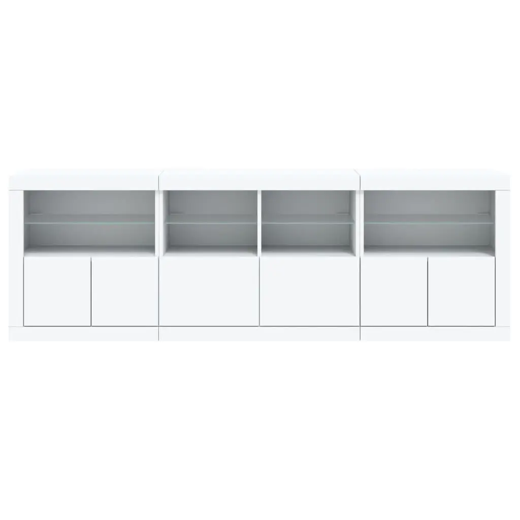 Sideboard with RGB LED Lights