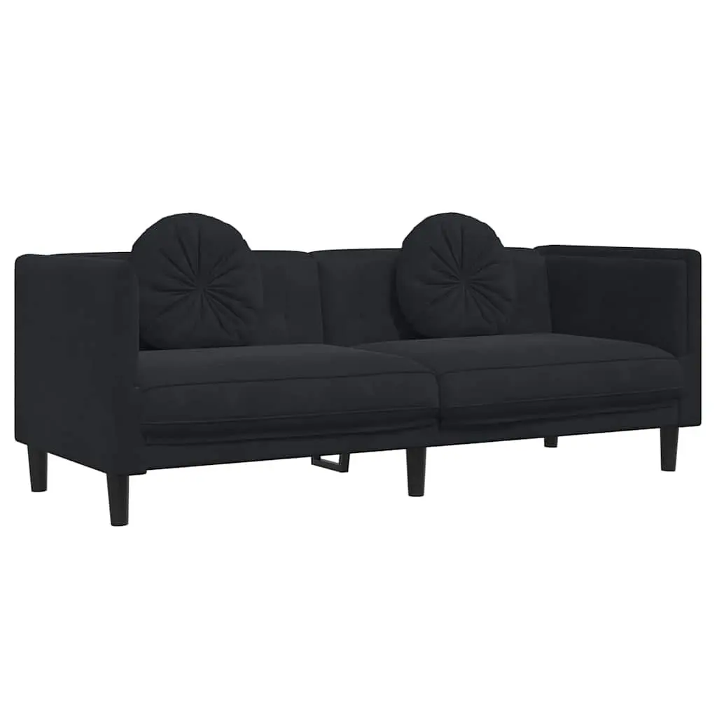 Black Sofa Set