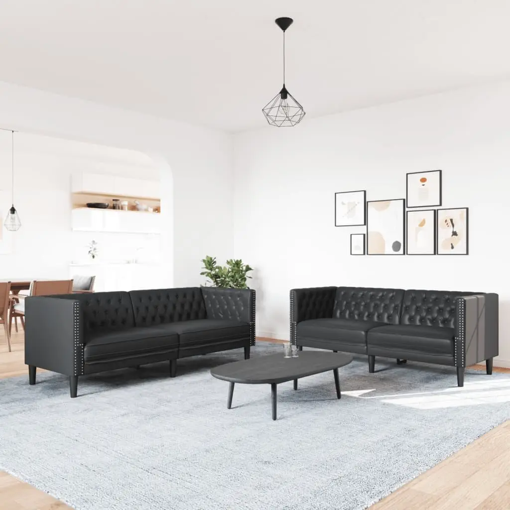 2-Piece Chesterfield Sofa Set