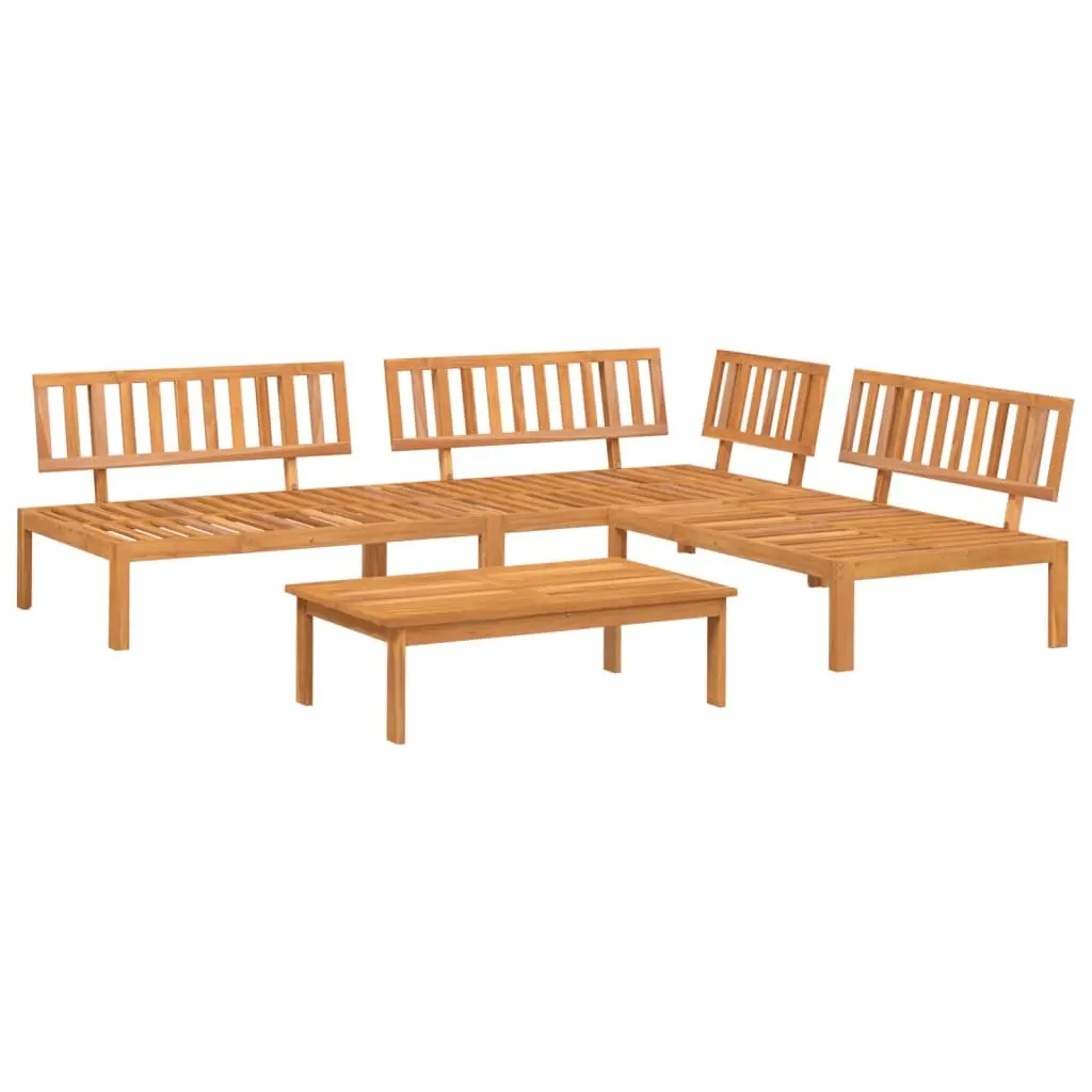 4 Piece Garden Sofa Set